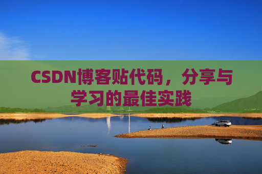 CSDN博客贴代码，分享与学习的最佳实践