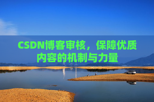 CSDN博客审核,保障优质内容的机制与力量